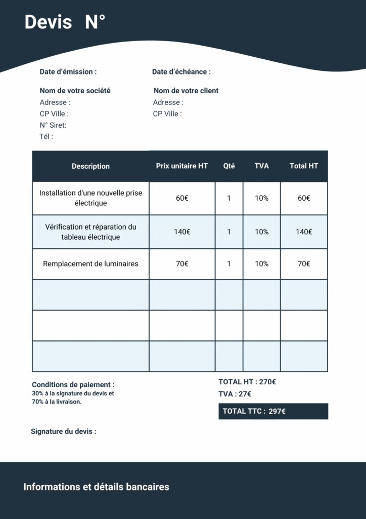 obtenez rapidement un devis d'électricité pour votre maison. comparez les tarifs et trouvez le meilleur électricien pour vos travaux d'installation ou de rénovation électrique. devis gratuit et sans engagement.