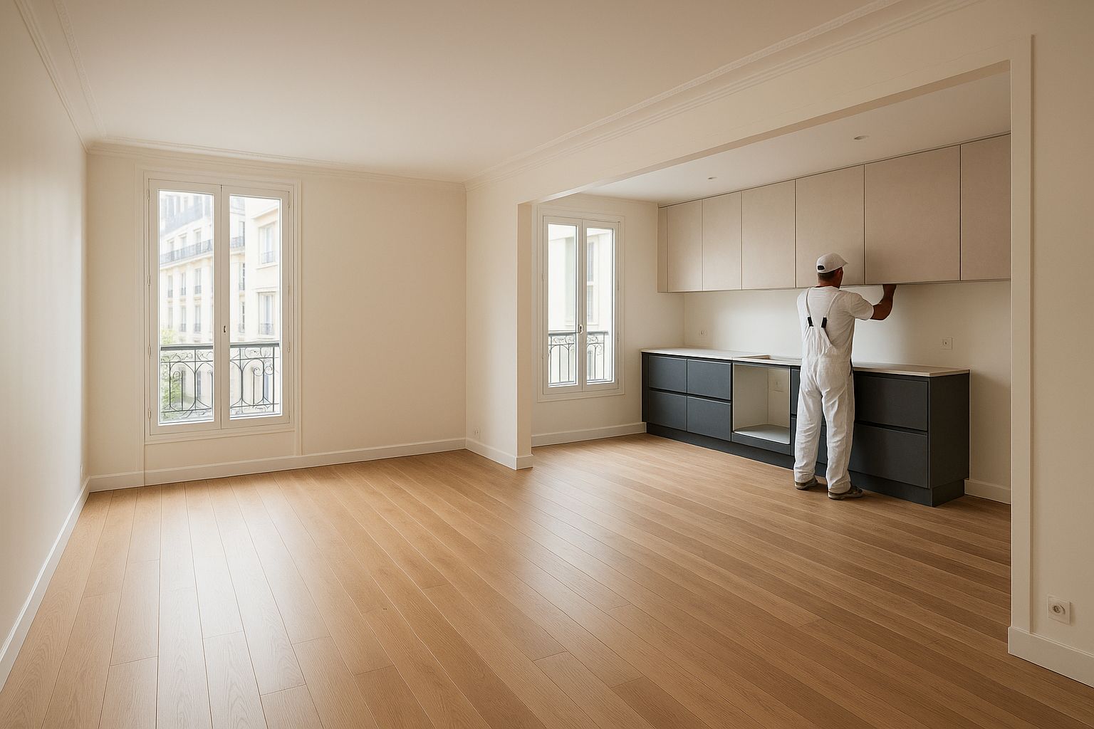 confiez votre rénovation intérieure à paris à des experts. modernisez votre appartement ou maison avec des solutions sur-mesure : peinture, aménagement, décoration et optimisation d’espace.