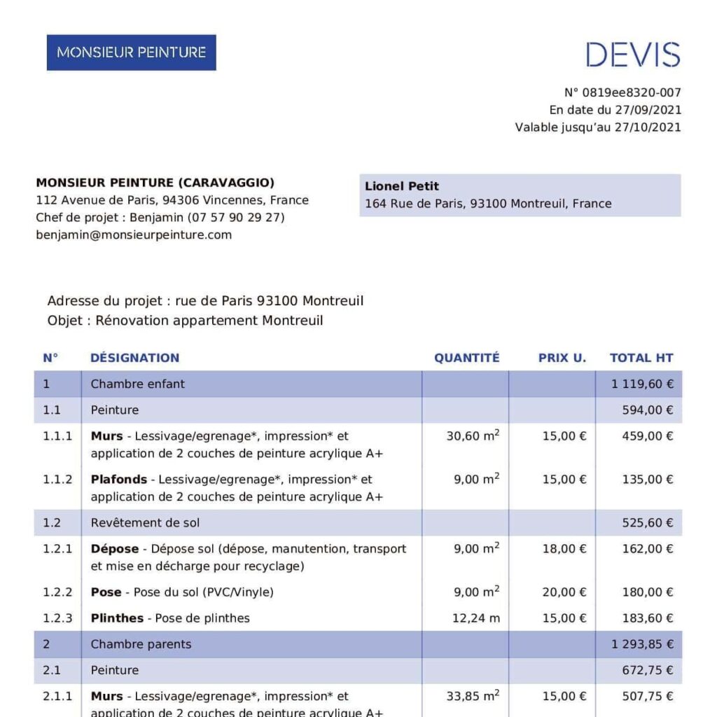 obtenez rapidement un devis personnalisé pour vos travaux de rénovation à clichy. comparez les offres et trouvez le meilleur professionnel pour réussir votre projet.