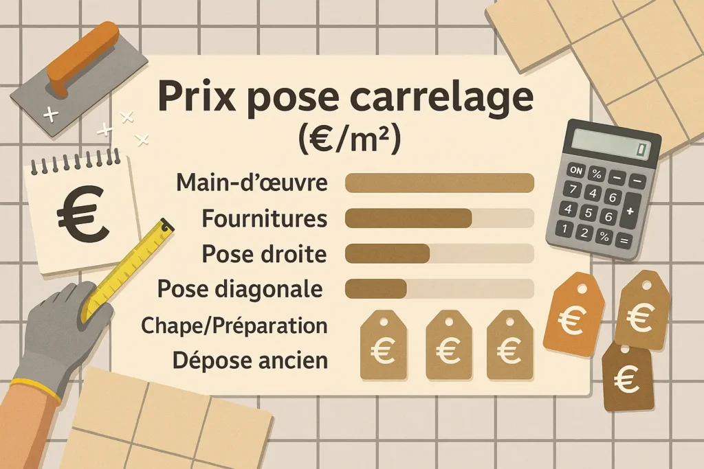 obtenez une estimation précise du coût de vos travaux de carrelage. découvrez nos conseils pour bien calculer la quantité et le prix de votre carrelage selon votre projet.